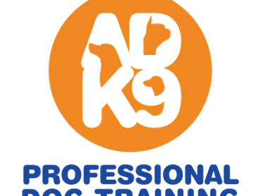 ADK9 Professional Dog Training logo design Essex