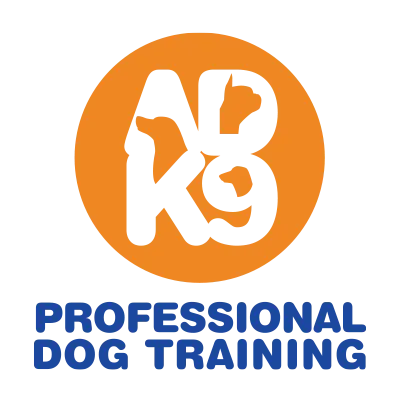 ADK9 Professional Dog Training logo design — brand identity by Thinksay, Essex