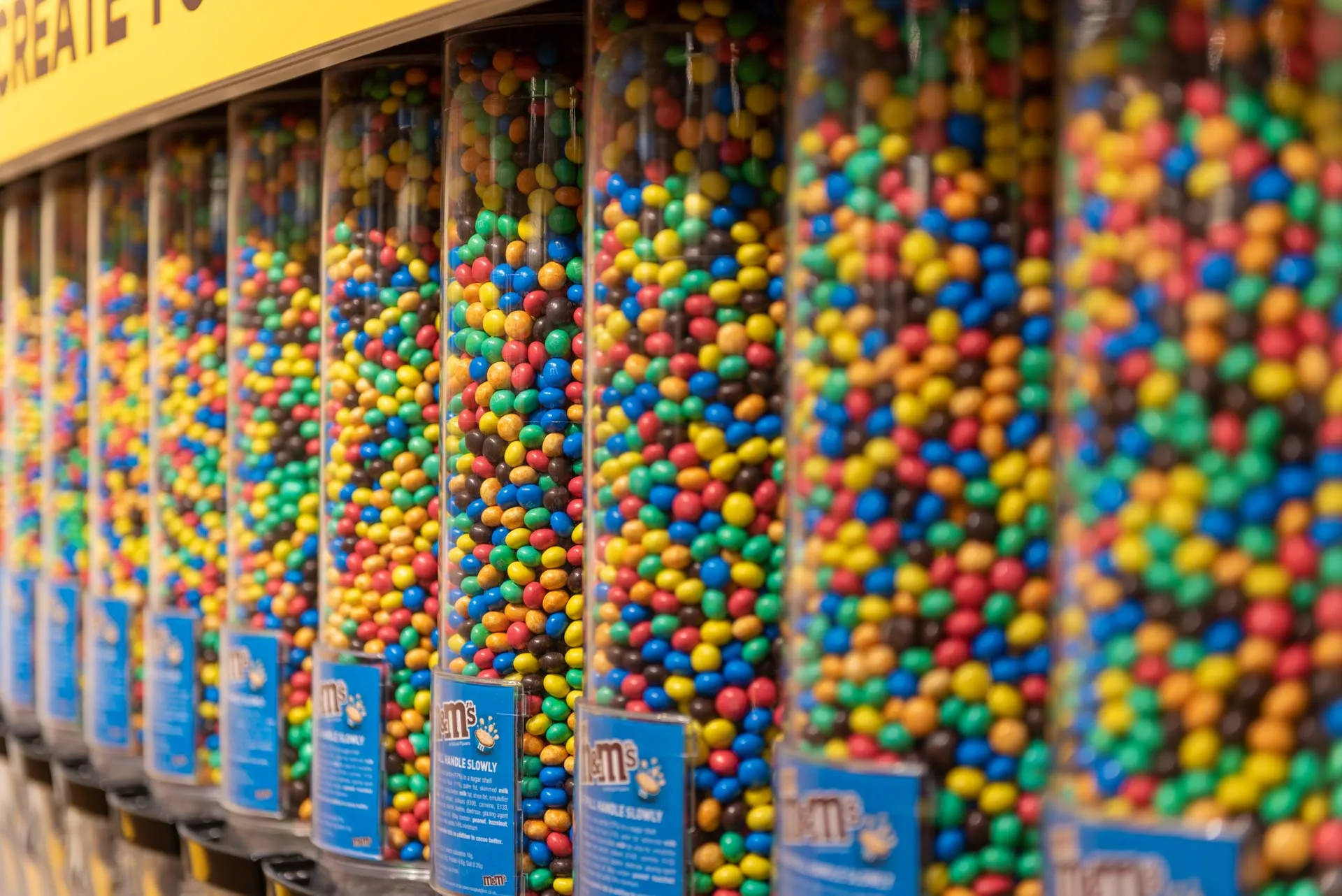M&M World London commercial event photography by Thinksay Creative Communications