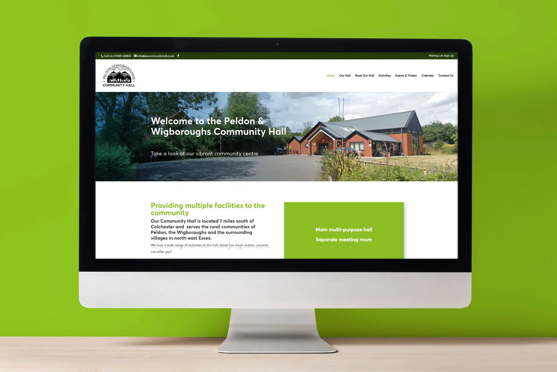 Peldon & Wigboroughs Community Hall — case study by Thinksay Creative Communications