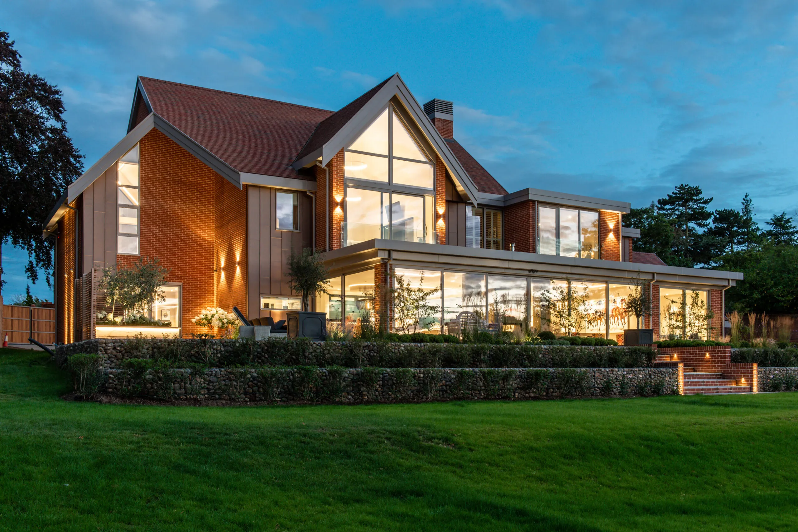 Windows Etc Suffolk evening architectural photography by Thinksay Creative Communications
