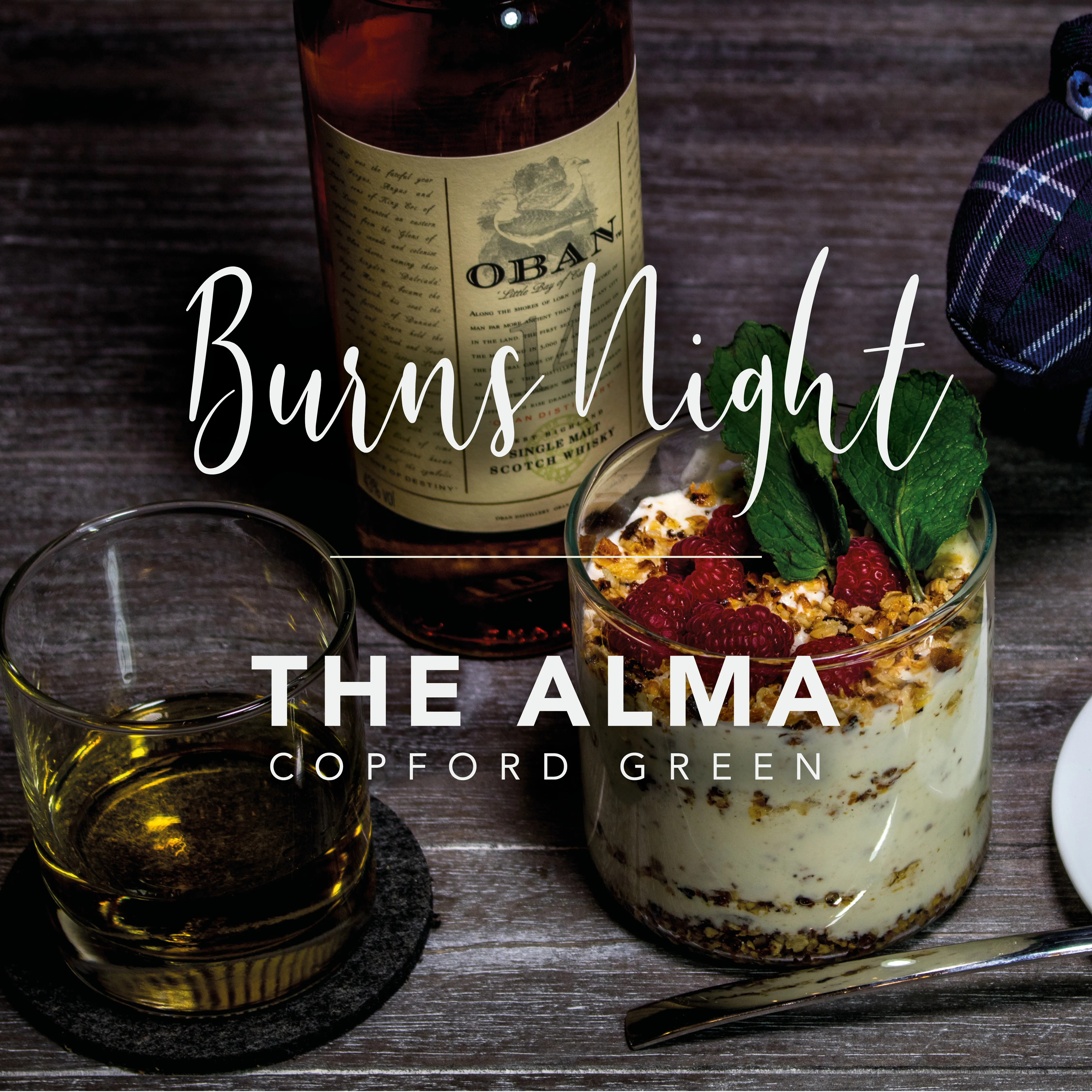 Burns Night photography at the Alma, Copford Green